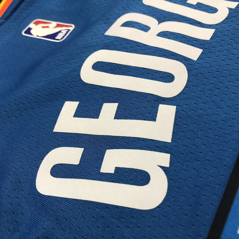 NBA Oklahoma City Thunder Basketball Jersey Blue #13 GEORGE