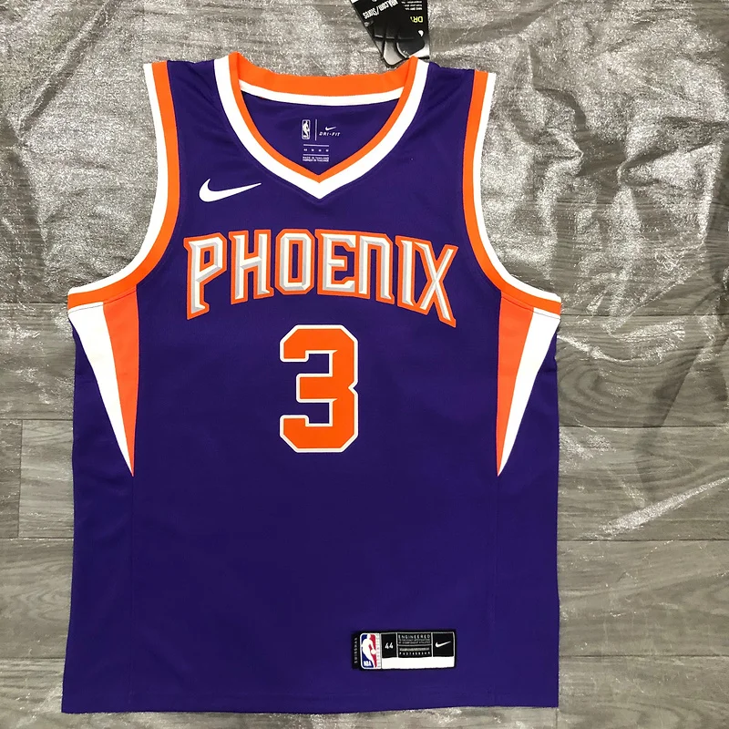 NBA Phoenix Suns Basketball jersey Purple #3 PAUL