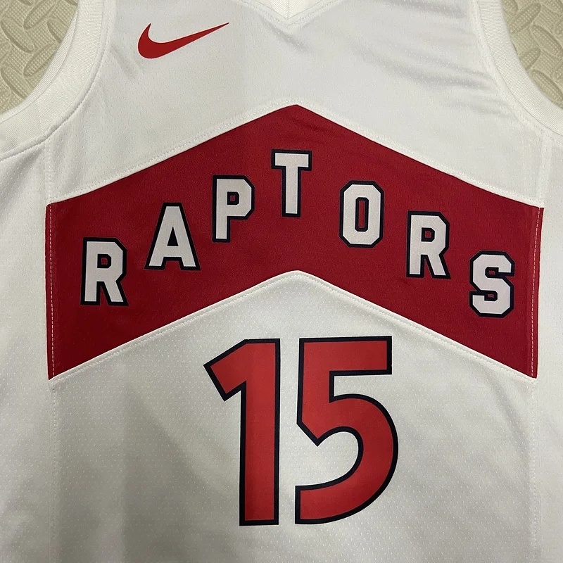 2023 NBA Toronto Raptors Basketball Jersey Home #15 CARTER