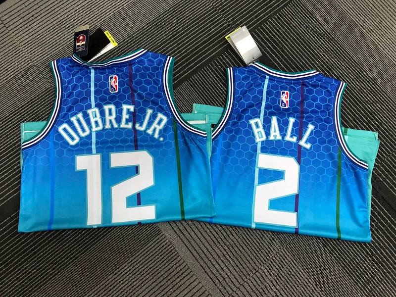 2022  Charlotte Hornets Basketball Jersey   city version #2  BALL