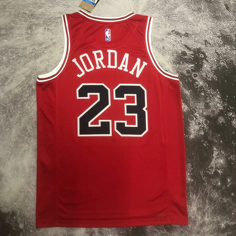 2023 Season NBA Chicago Bulls Basketball jersey red #23 Jordan