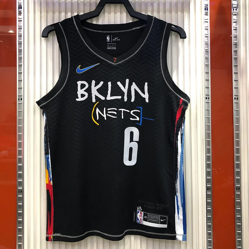 2021 Season Brooklyn Nets Basketball jersey city version Graffiti model #9 Jerome Jordan