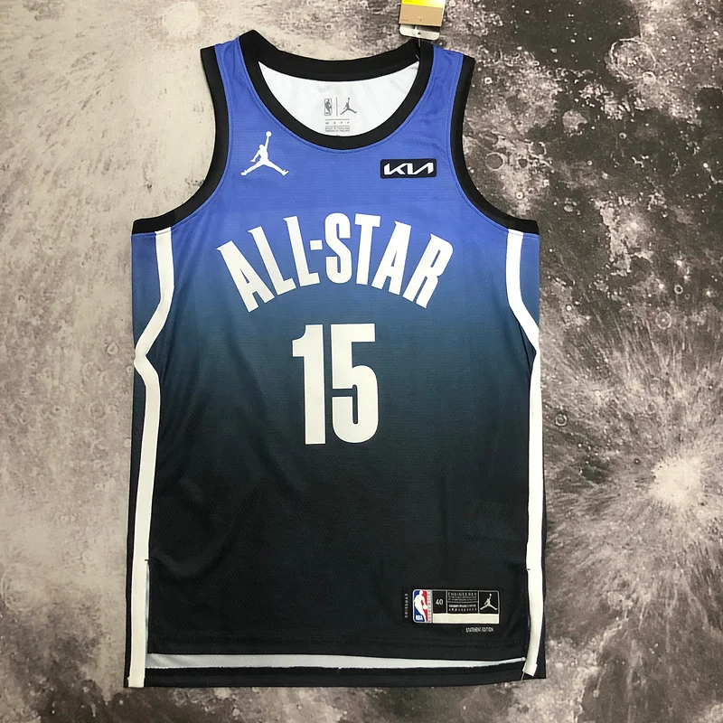 2023 Season All-Star NBA Denver Nuggets Basketball jersey Blue #15 JOKIC