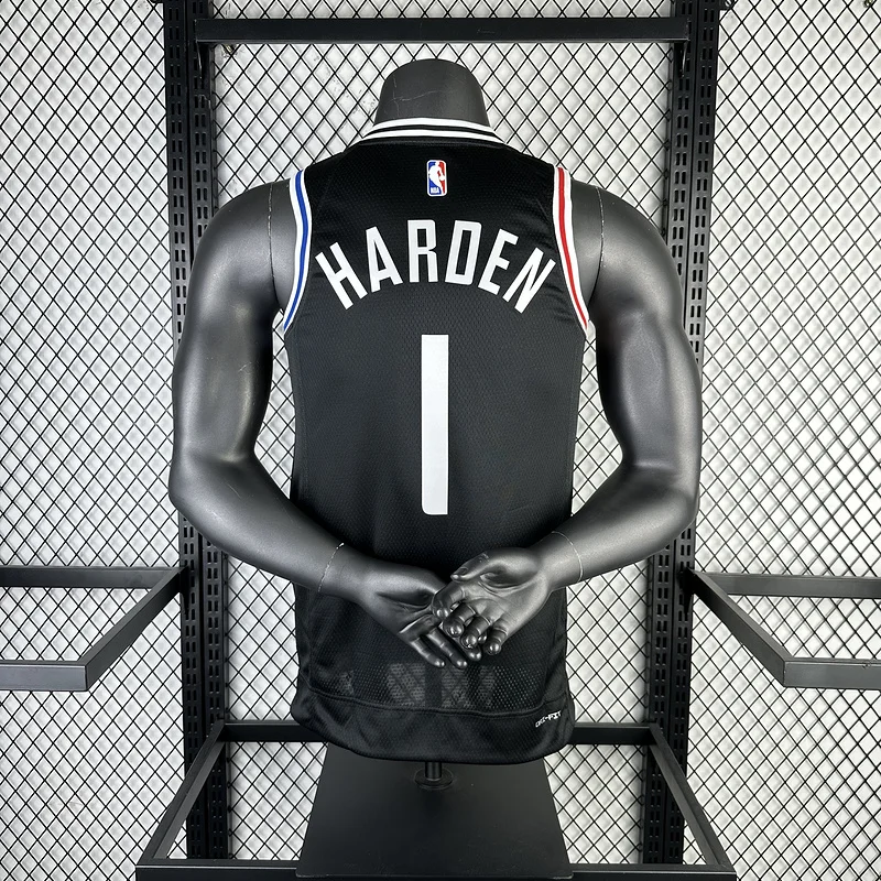 2023 Season   NBA Los Angeles Clippers Basketball jersey  city version  #1    HARDEN