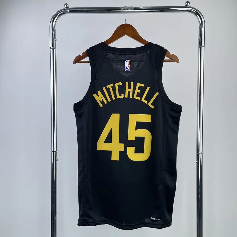 2023 Utah Jazz Basketball Jersey Jordan limited #45 MITCHELL