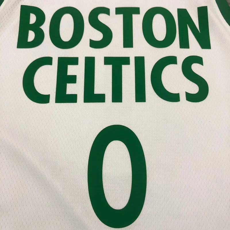 2021 Season NBA Boston Celtics Basketball Jersey city version #0 TATUM