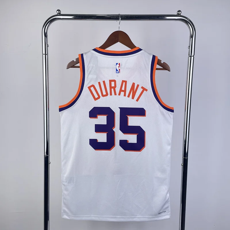 2024 Season NBA Phoenix Suns Basketball jersey Home White #35 DURANT