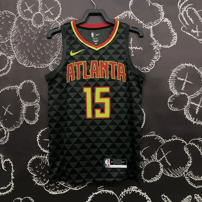 NBA Atlanta Hawks Basketball Jersey black #15 CARTER