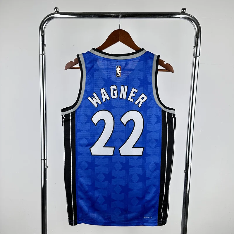 2024 Orlando Magic Basketball Jersey Retro #22 WAGNER