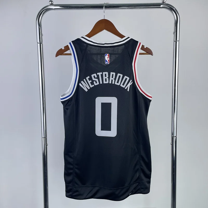 2023 Season   NBA Los Angeles Clippers Basketball jersey   city version  #0    WESTBROOK