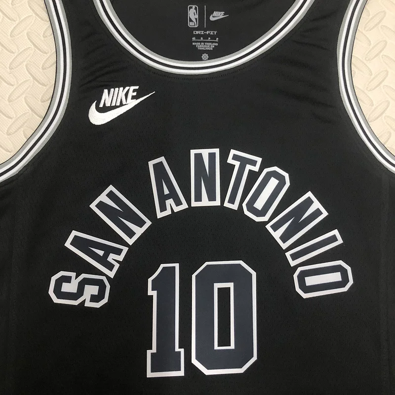 2023 San Antonio Spurs Basketball Jersey Retro #10 DeROZAN