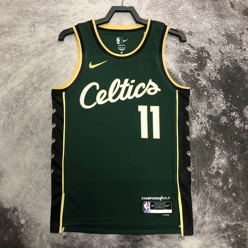 2023 Season NBA Boston Celtics Basketball Jersey city version #11 IRVING