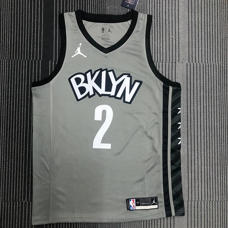 Brooklyn Nets Basketball jersey Flyer style gray #2 GRIFFIN