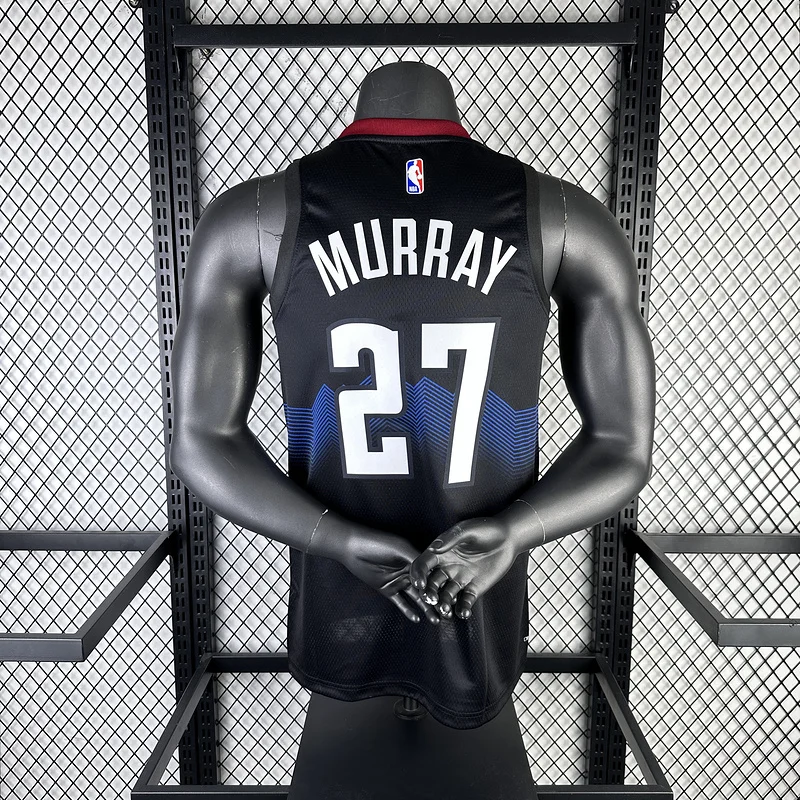 2024 Season NBA Denver Nuggets Basketball jersey city version #27 MURRAY