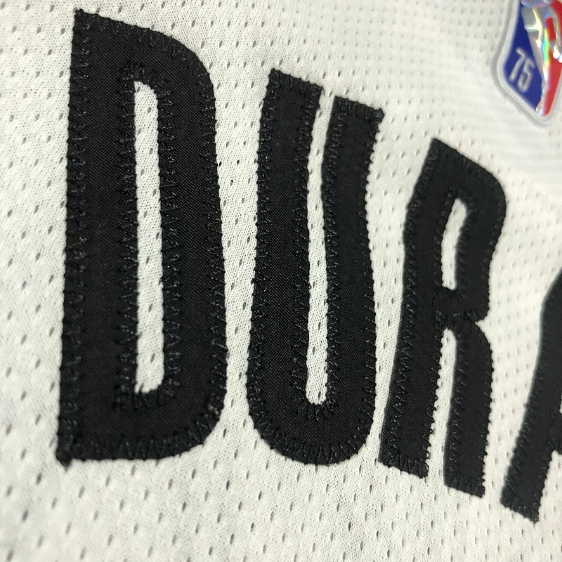 AU Player Version Brooklyn Nets Basketball jersey White #7 DURANT