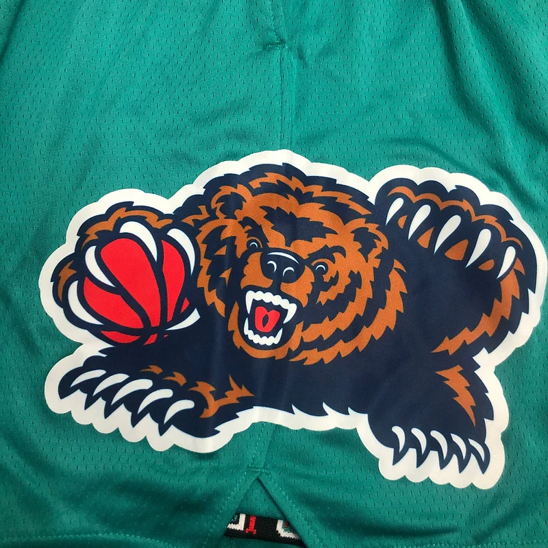 NBA Memphis Grizzlies Basketball Green Shorts