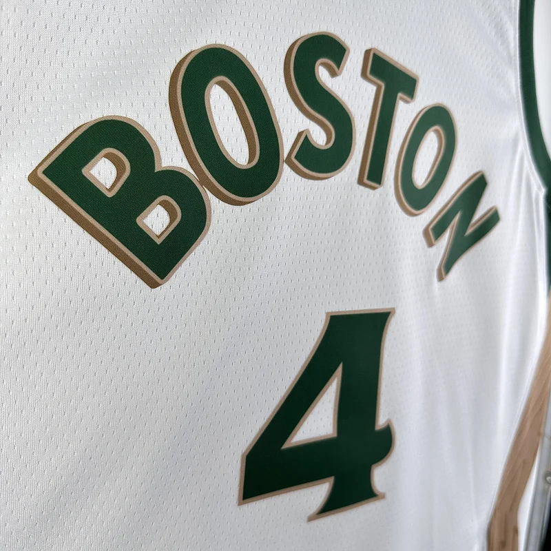 2024 Season NBA Boston Celtics Basketball Jersey city version #4 HOLIDAY