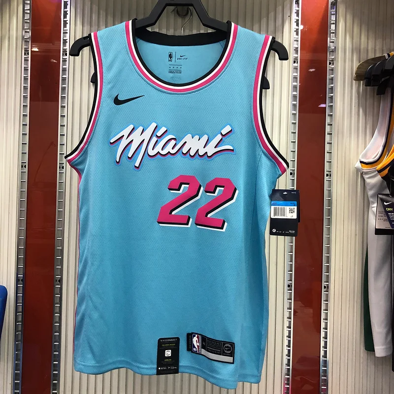 NBA Miami Heat basketball jersey round neck #22 BUTLER