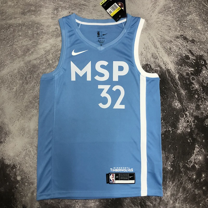 Minnesota Timberwolves Basketball Jersey #1 EDWARDS