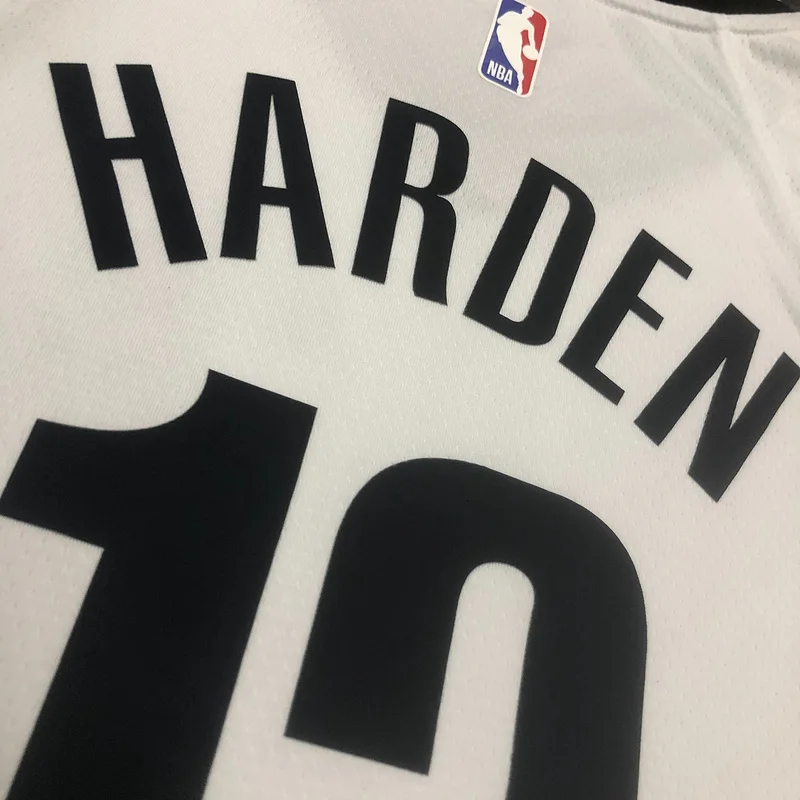 2023 Season Brooklyn Nets Basketball jersey White #13 HARDEN