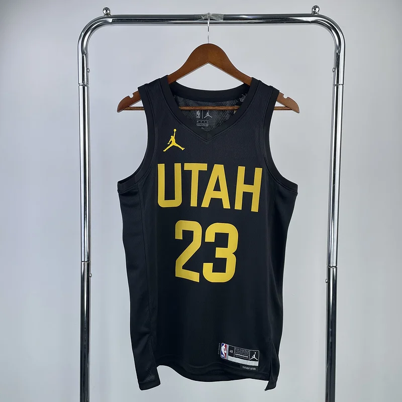 2023 Utah Jazz Basketball Jersey Jordan limited #23 MARKKANEN