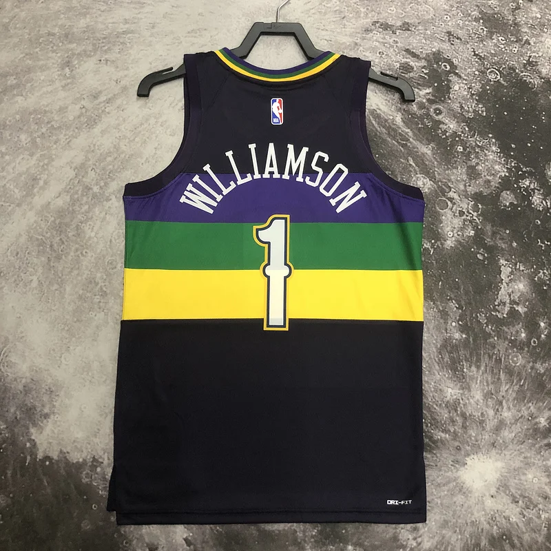 2023 New Orleans Pelicans Basketball jersey  city version  #1  WILLIAMSON