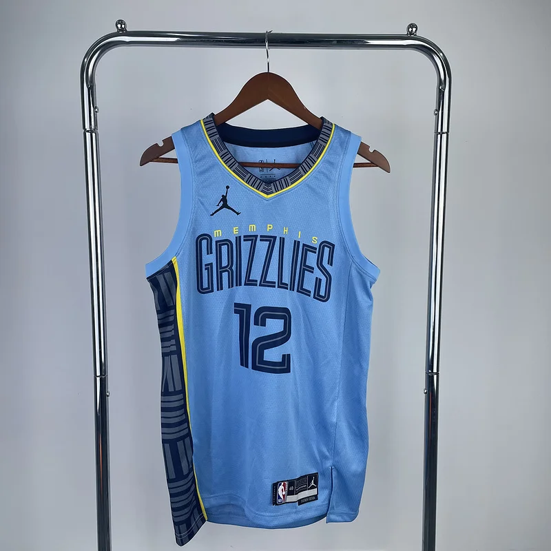 2023 Season NBA Memphis Grizzlies Basketball Jersey trapeze limited