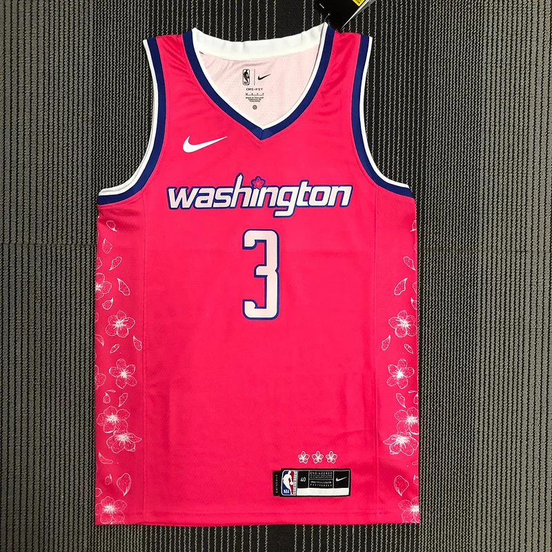 2023 Washington Wizards Basketball Jersey city version #3 BEAL