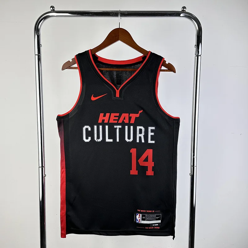 2024 Season NBA Miami Heat basketball jersey city version #14 HERRO