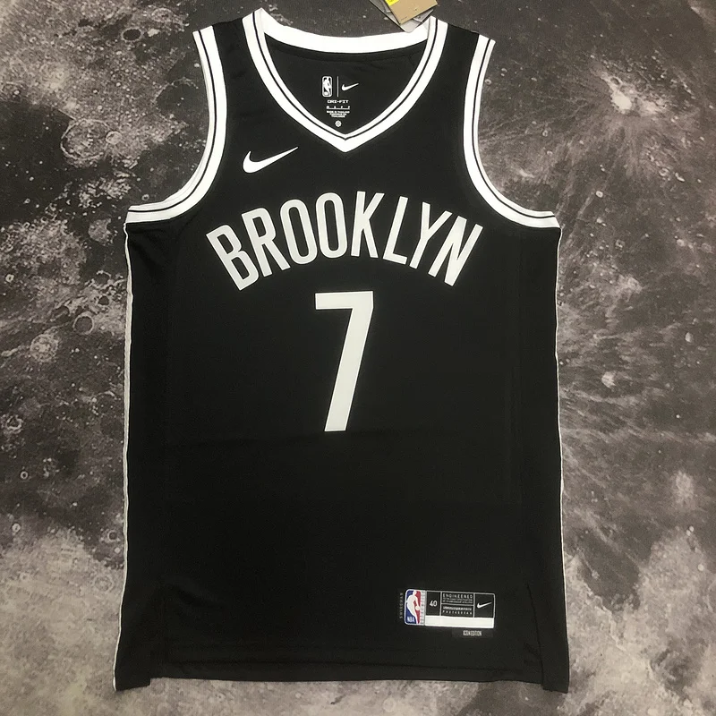 2023 Season Brooklyn Nets Basketball jersey Black #7 DURANT