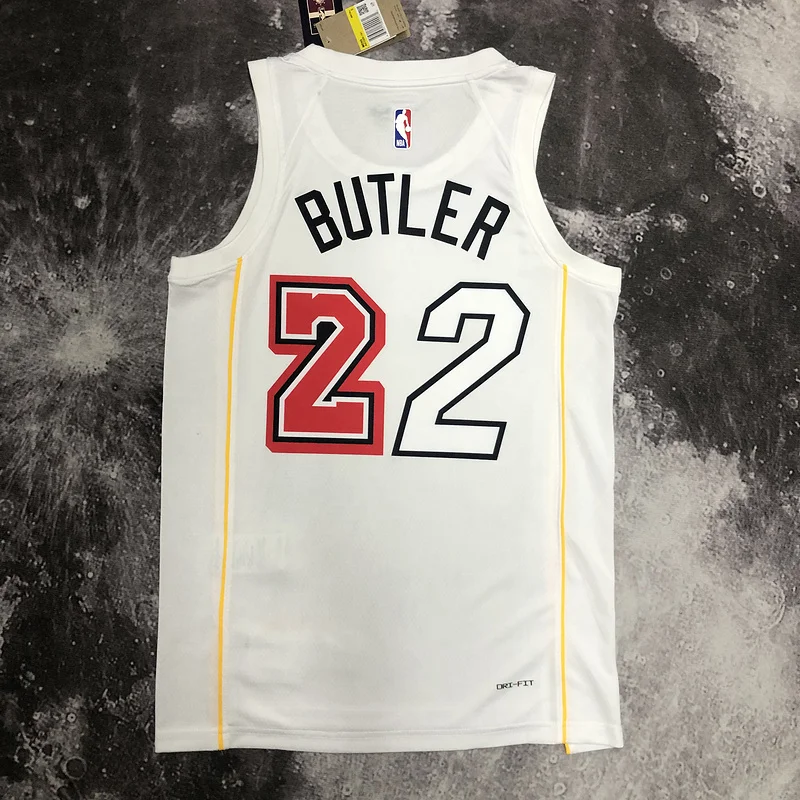 2023 SeasonNBA Miami Heat basketball jersey city version #22 BUTLER