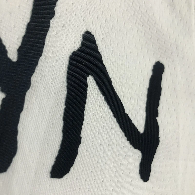 Brooklyn Nets Basketball jersey Graffiti White #7 DURANT