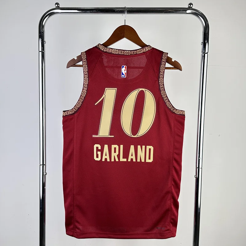 2024 Cleveland Cavaliers Basketball Jersey city version #10 GARLAND