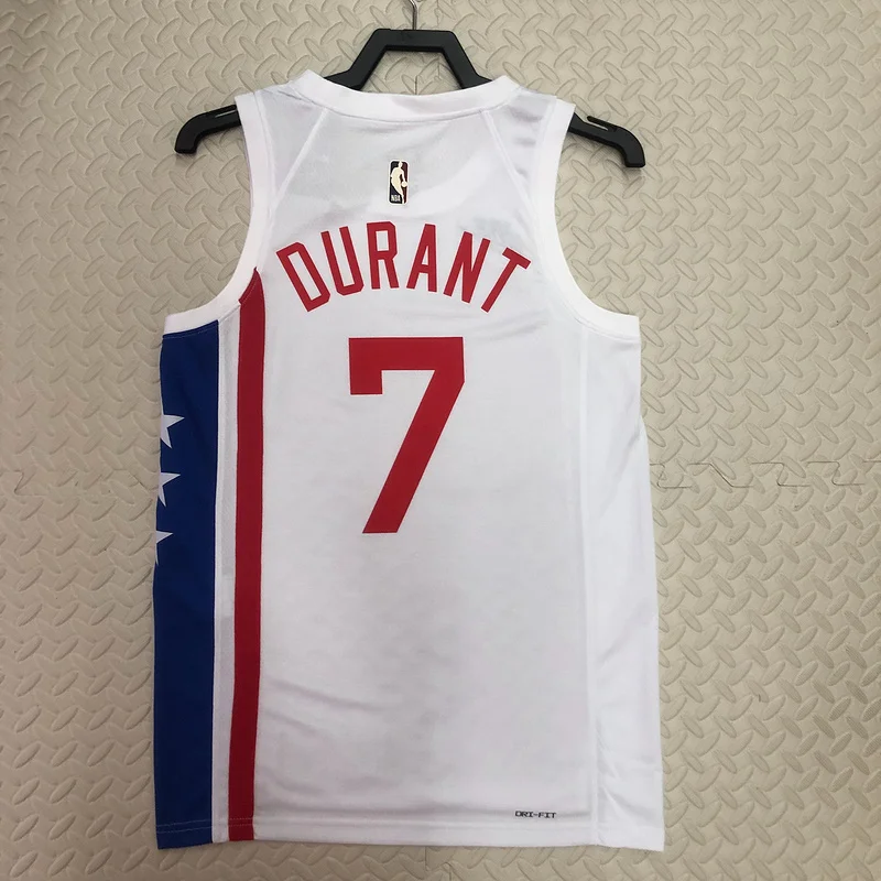 2023 Season Brooklyn Nets Basketball jersey Retro #7 DURANT