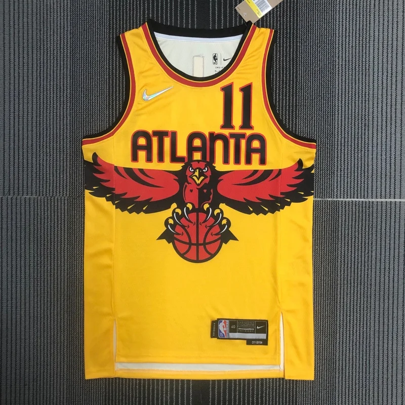 2022 Season NBA Atlanta Hawks Basketball Jersey city version #11 YOUNG