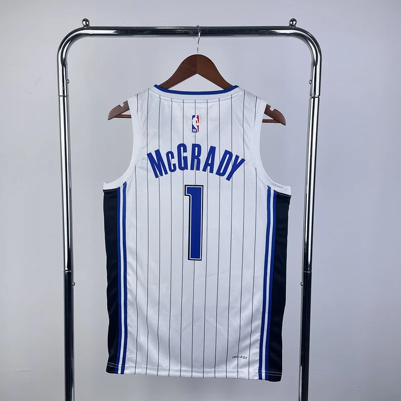 2023 Orlando Magic Basketball Jersey Home White #1 McGrady