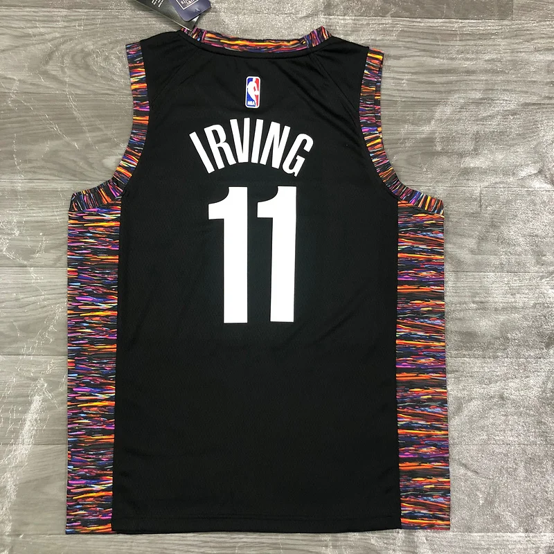 2020 Season Brooklyn Nets Basketball jersey city version Camouflage Black #11 IRVING