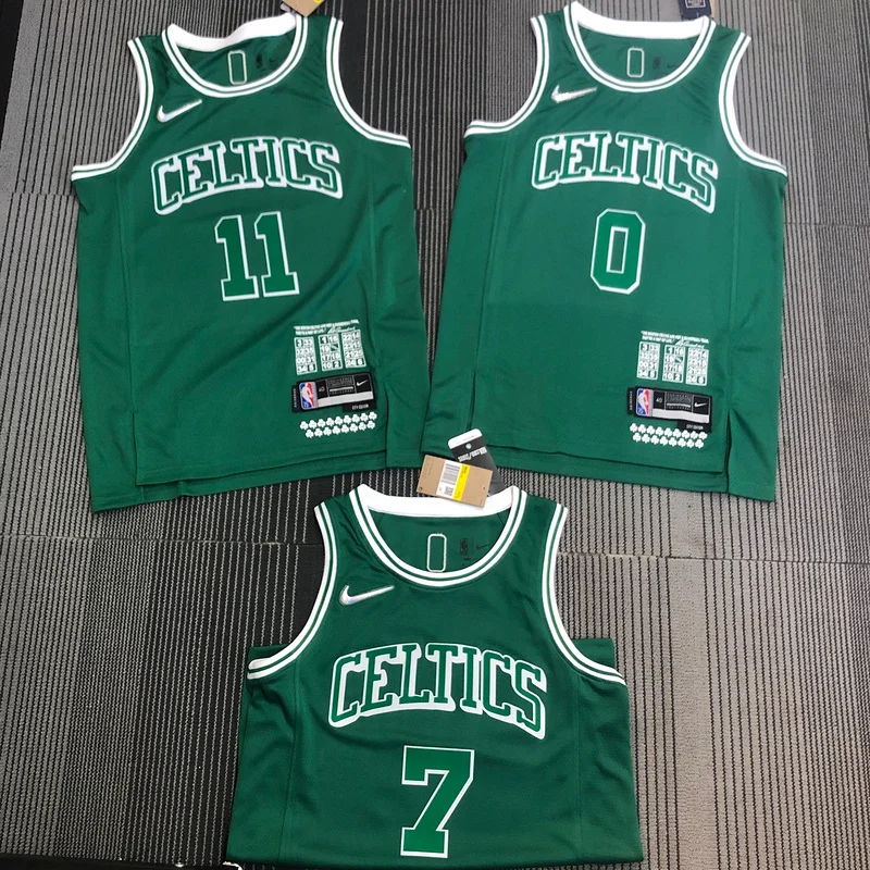 2022 Season NBA Boston Celtics Basketball Jersey city version #7 BROWN