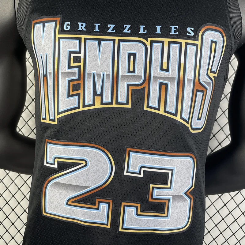 2023 Season NBA Memphis Grizzlies Basketball Jersey city version #23 ROSE