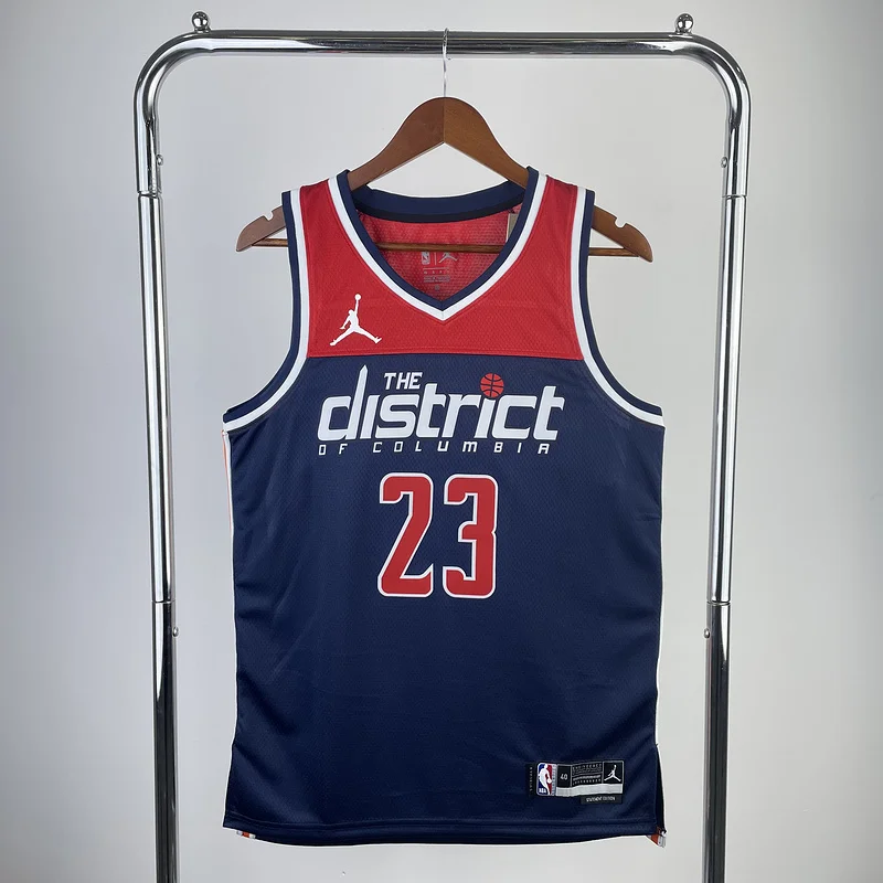 2023  Washington Wizards Basketball Jersey   trapeze  limited  #23    JORDAN