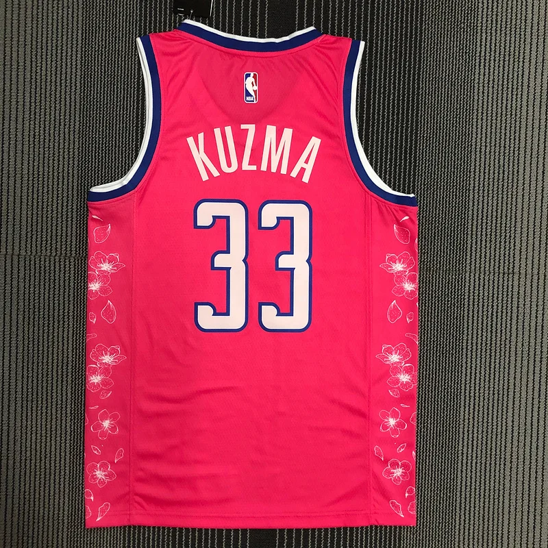 2023 Washington Wizards Basketball Jersey city version #33 KUZMA