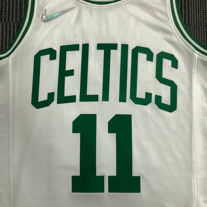 75th anniversary NBA Boston Celtics Basketball Jersey White #11 IRVING