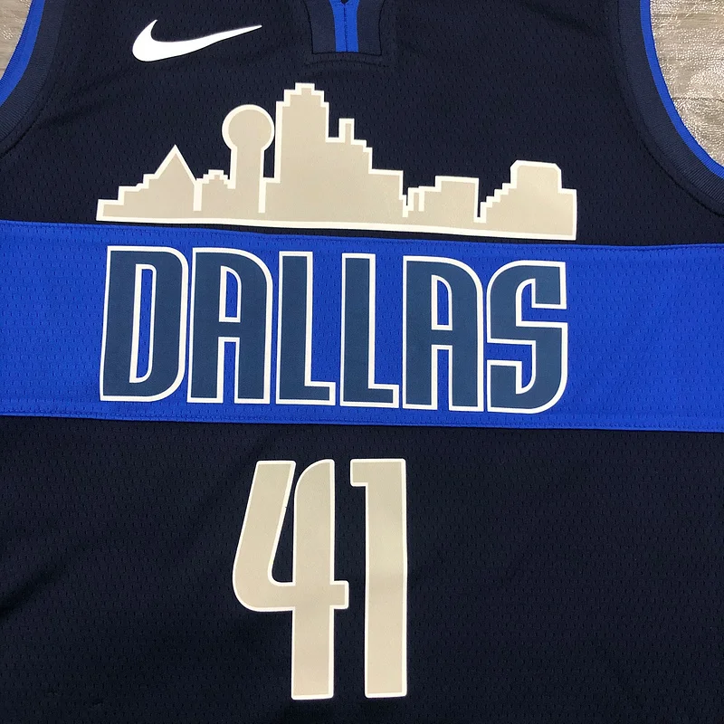 NBA Dallas Mavericks basketball jersey #41 NOWITZKI