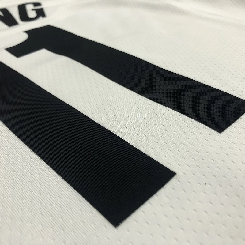 75th anniversary Brooklyn Nets Basketball jersey White #11 IRVING