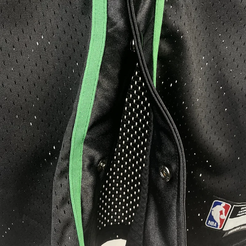 NBA钮扣开衫：NBA Boston Celtics Basketball Jersey