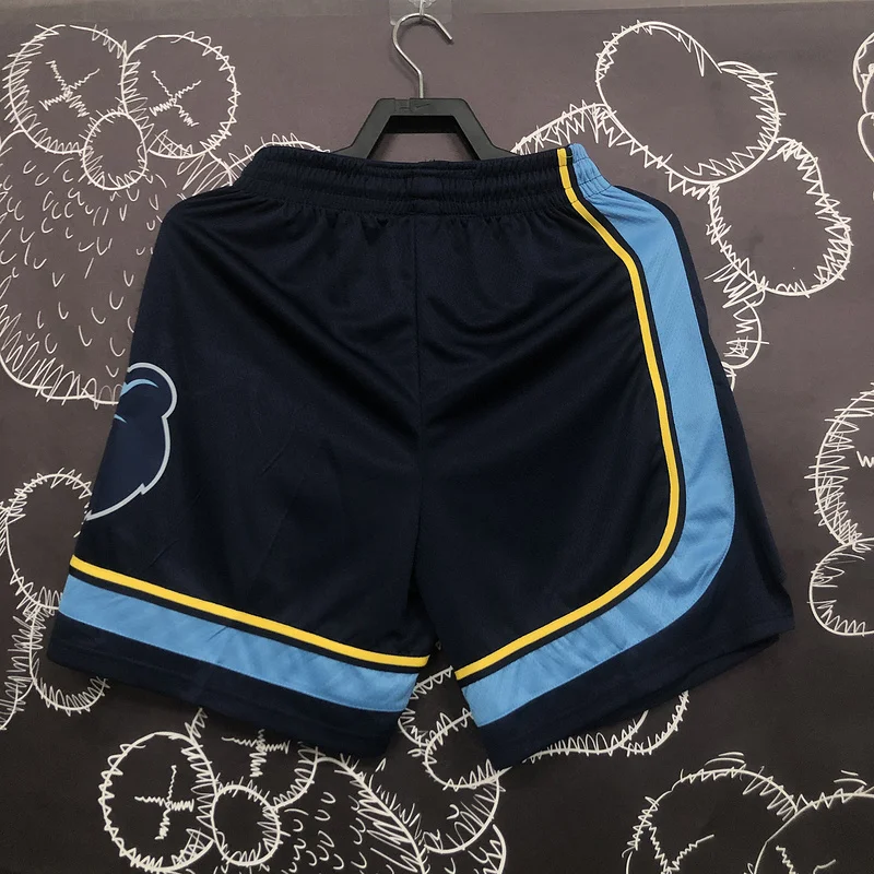 NBA Memphis Grizzlies Basketball Blue Shorts