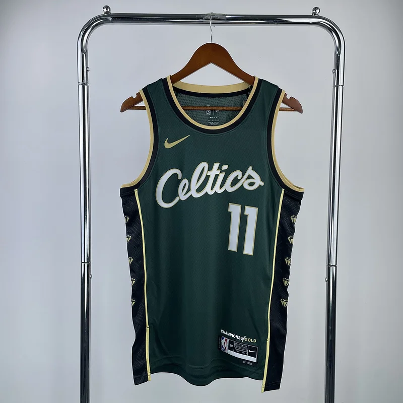 2023 Season NBA Boston Celtics Basketball Jersey city version #11 IRVING