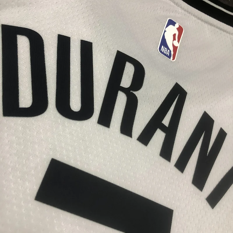 2023 Season Brooklyn Nets Basketball jersey White #7 DURANT