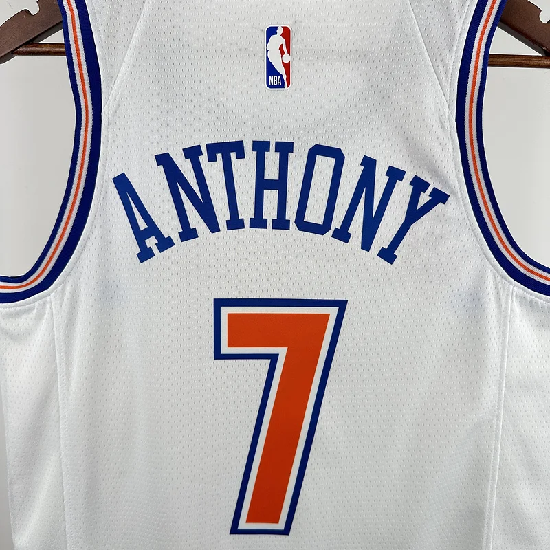 2019 New York Knicks Basketball Jersey limited #7 ANTHONY