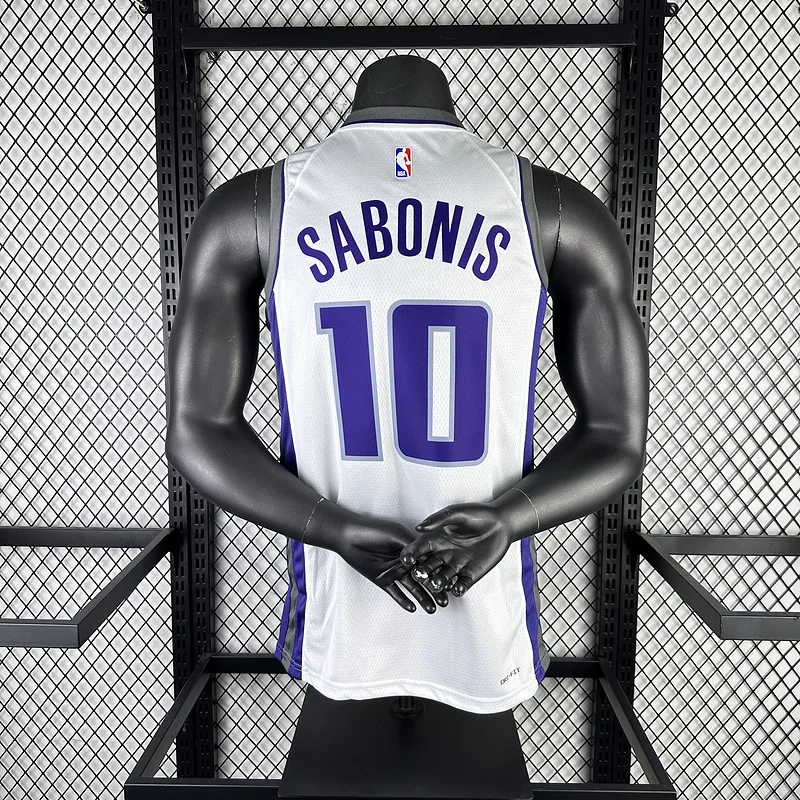 2023 Sacramento Kings Basketball Jersey Home #10 SABONIS